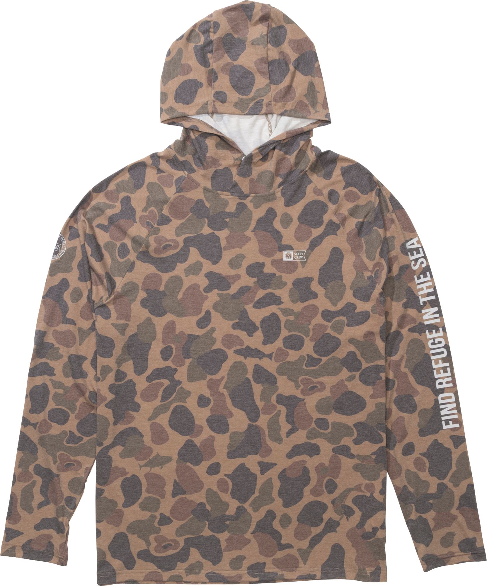 Salty Crew Men's Mariner Hood Tech T-Shirt