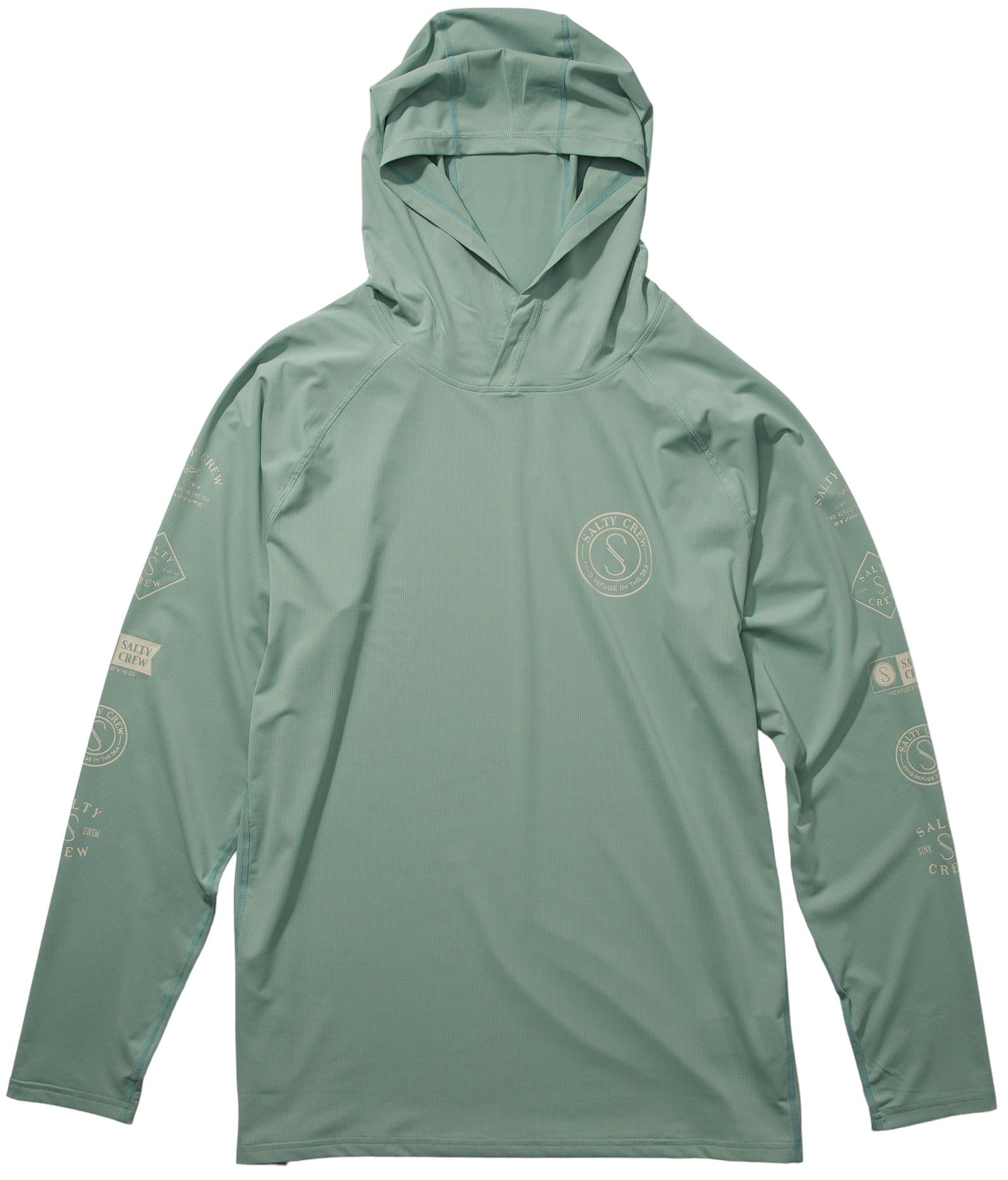 Salty Crew Men's Palomar Perforated Surf Hooded Sunshirt