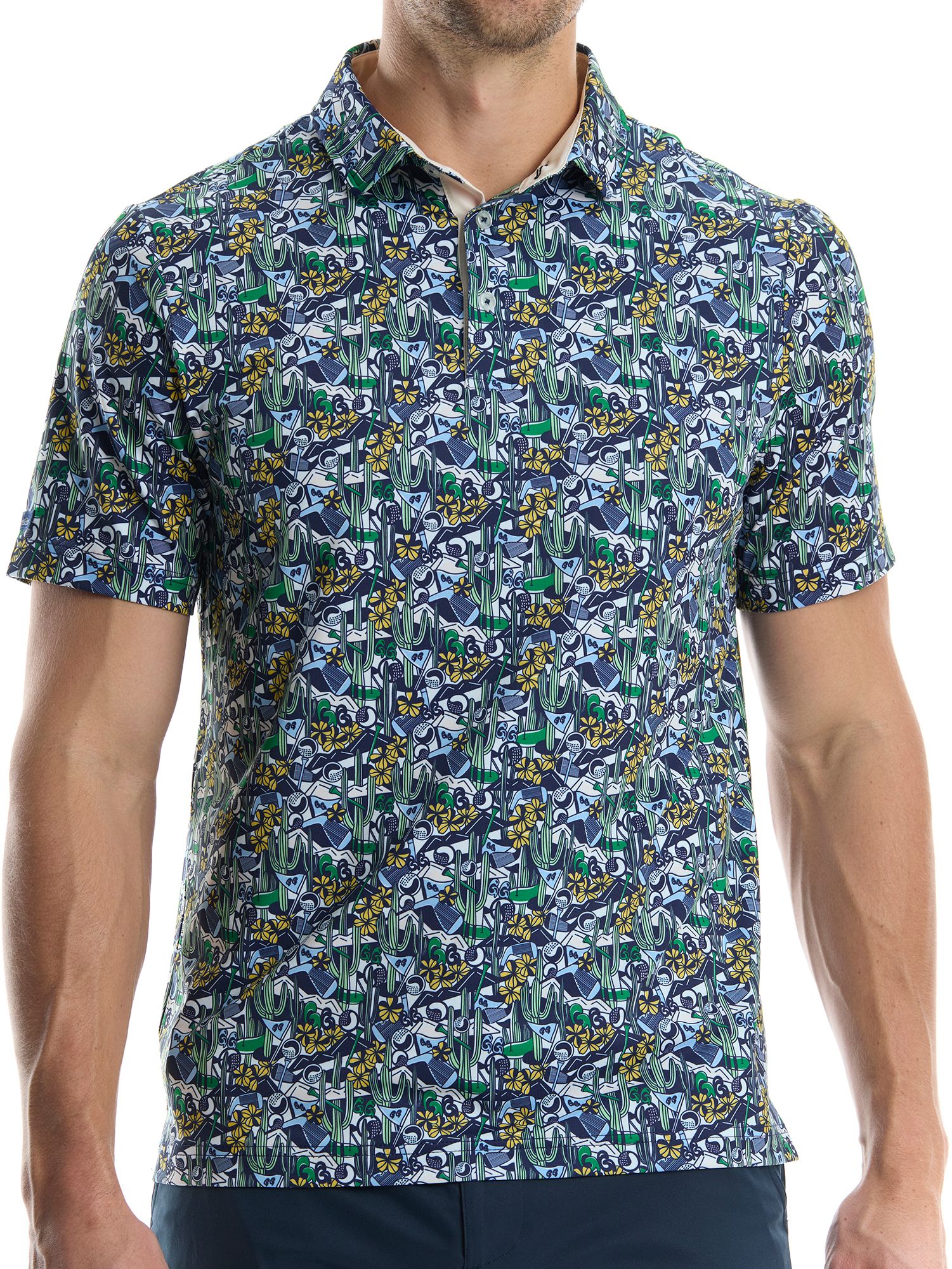 Good Good Golf Men's Trick Shot Golf Polo