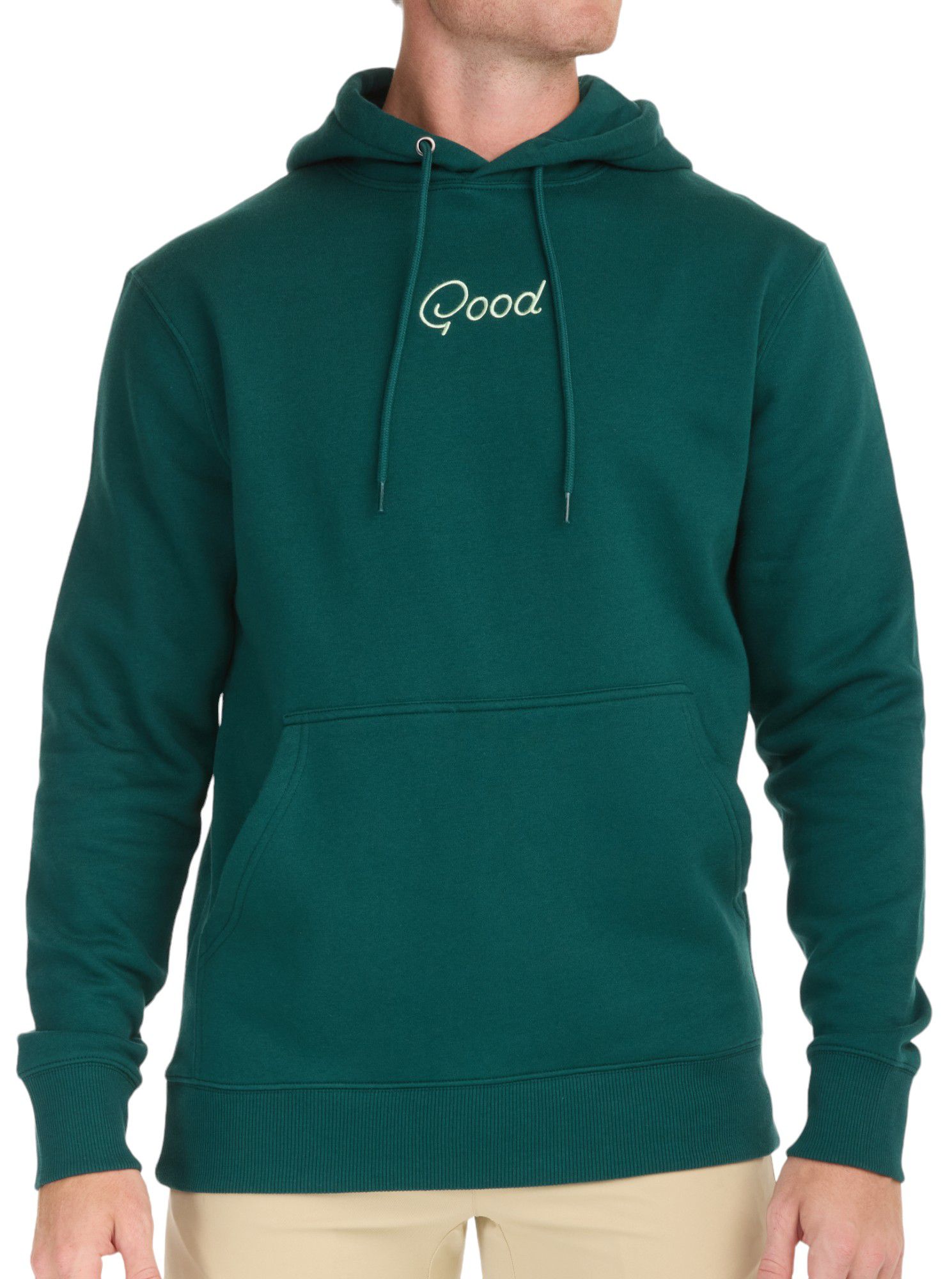 Good Good Golf Men's Ivy Green Fleece Hoodie