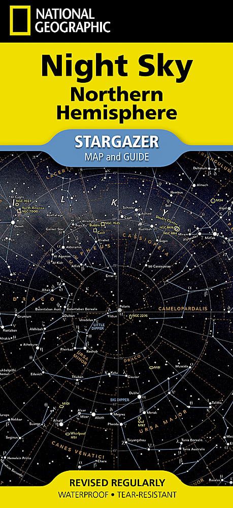 National Geographic Night Sky-Northern Hemisphere Map