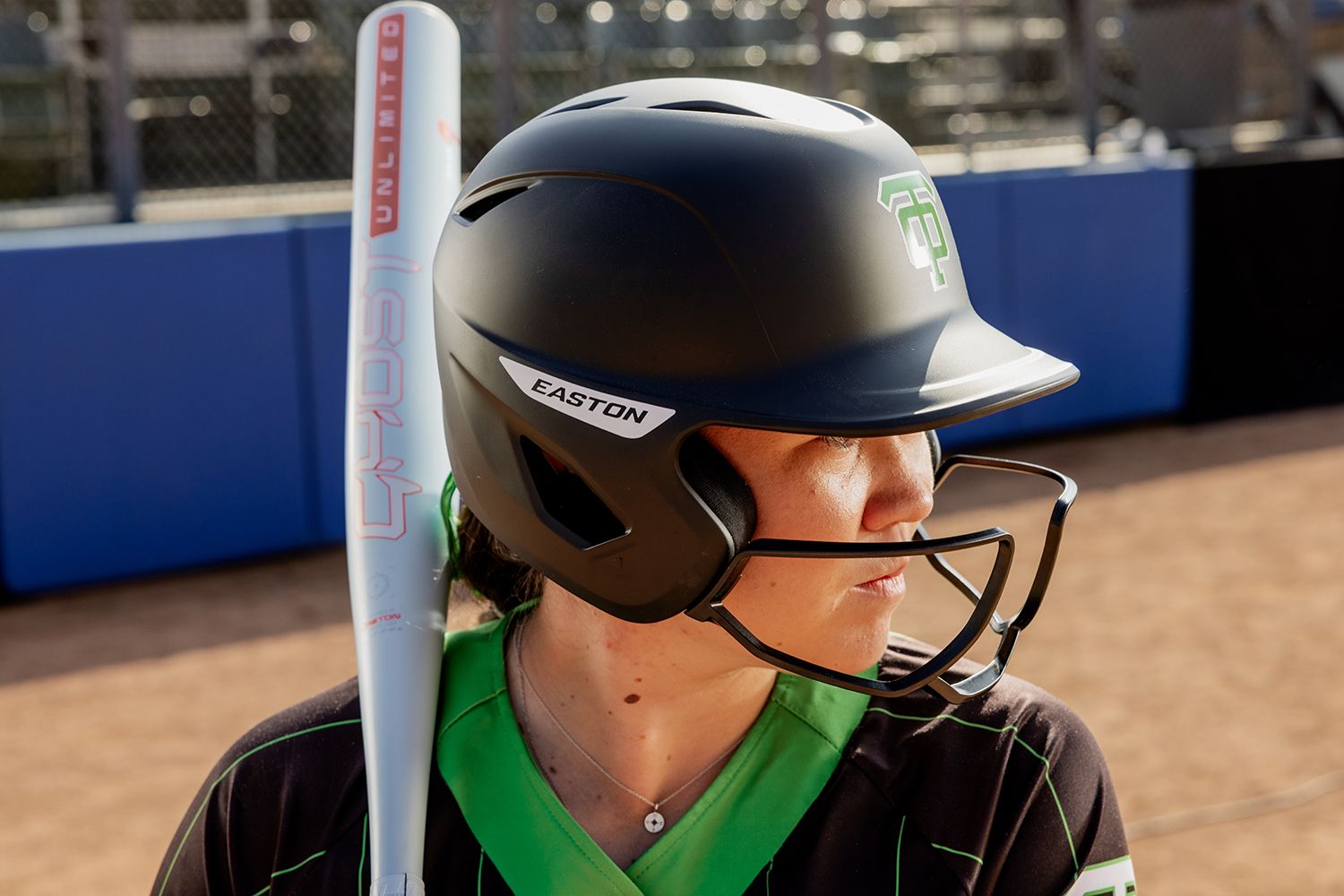 Easton Youth Ghost Vision Matte Softball Batting Helmet