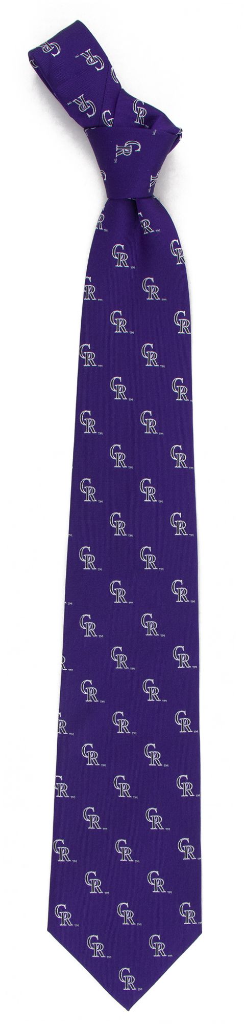 Eagles Wings Colorado Rockies Woven Silk Echo Necktie
