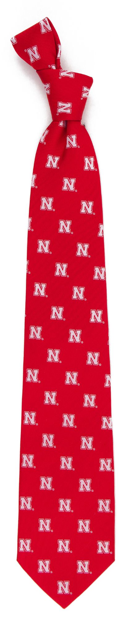 Eagles Wings Nebraska Cornhuskers Woven Silk Echo Necktie