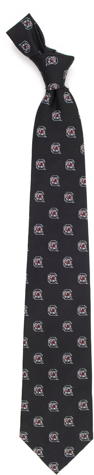 Eagles Wings South Carolina Gamecocks Woven Silk Echo Necktie