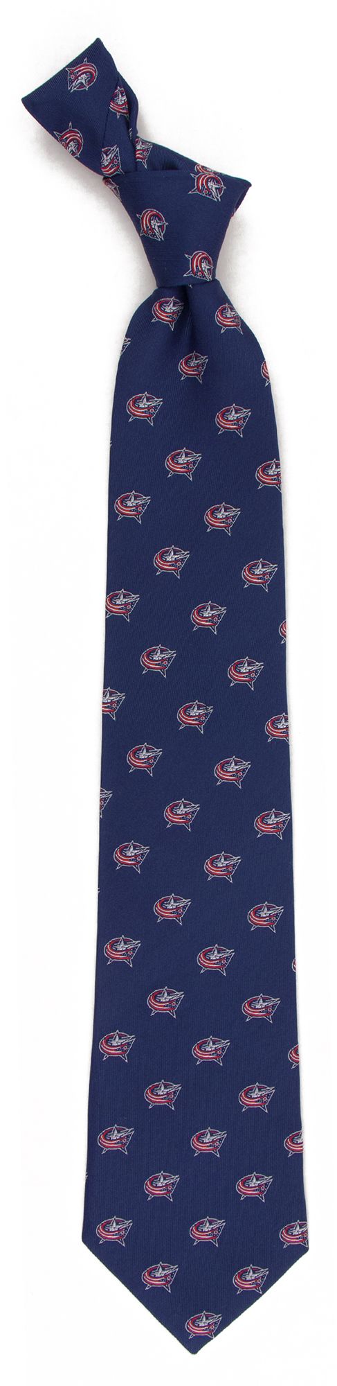 Eagles Wings Columbus Blue Jackets Woven Silk Echo Necktie