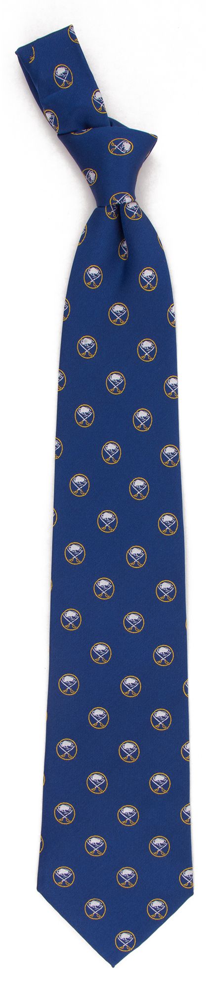 Eagles Wings Buffalo Sabres Woven Silk Echo Necktie