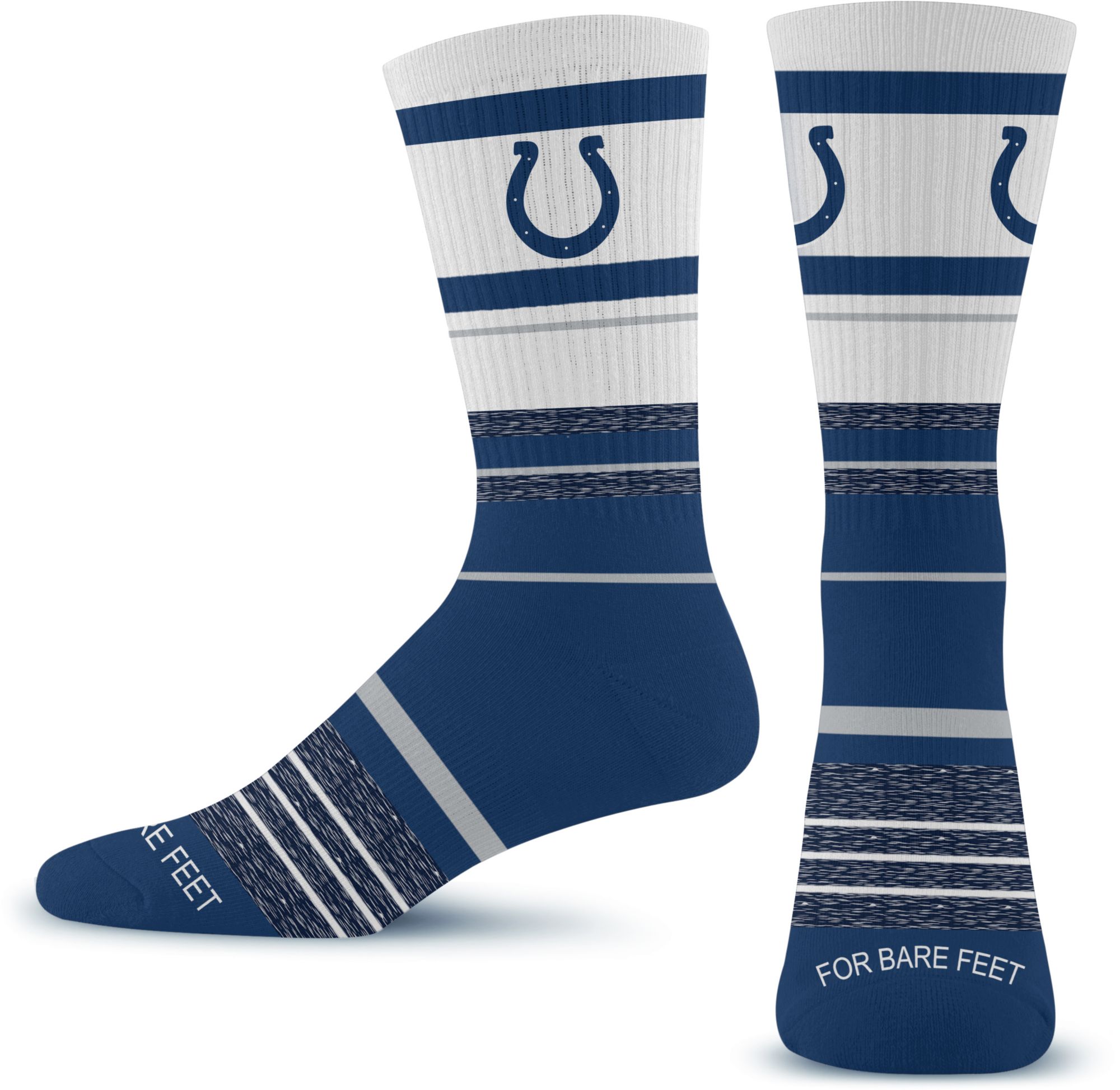 For Bare Feet Adult Indianapolis Colts Friday Socks