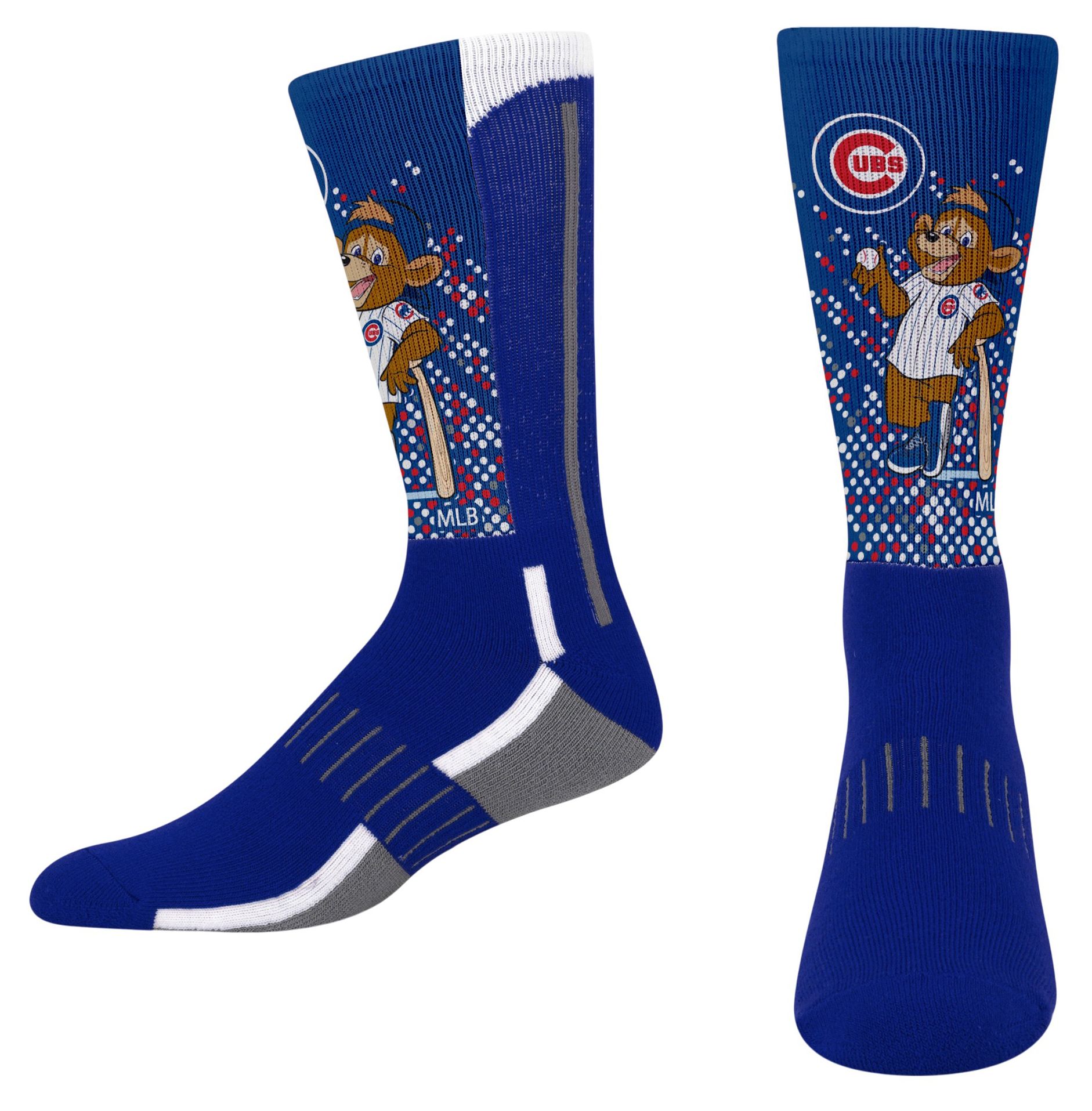 For Bare Feet Youth Chicago Cubs Mascot Socks