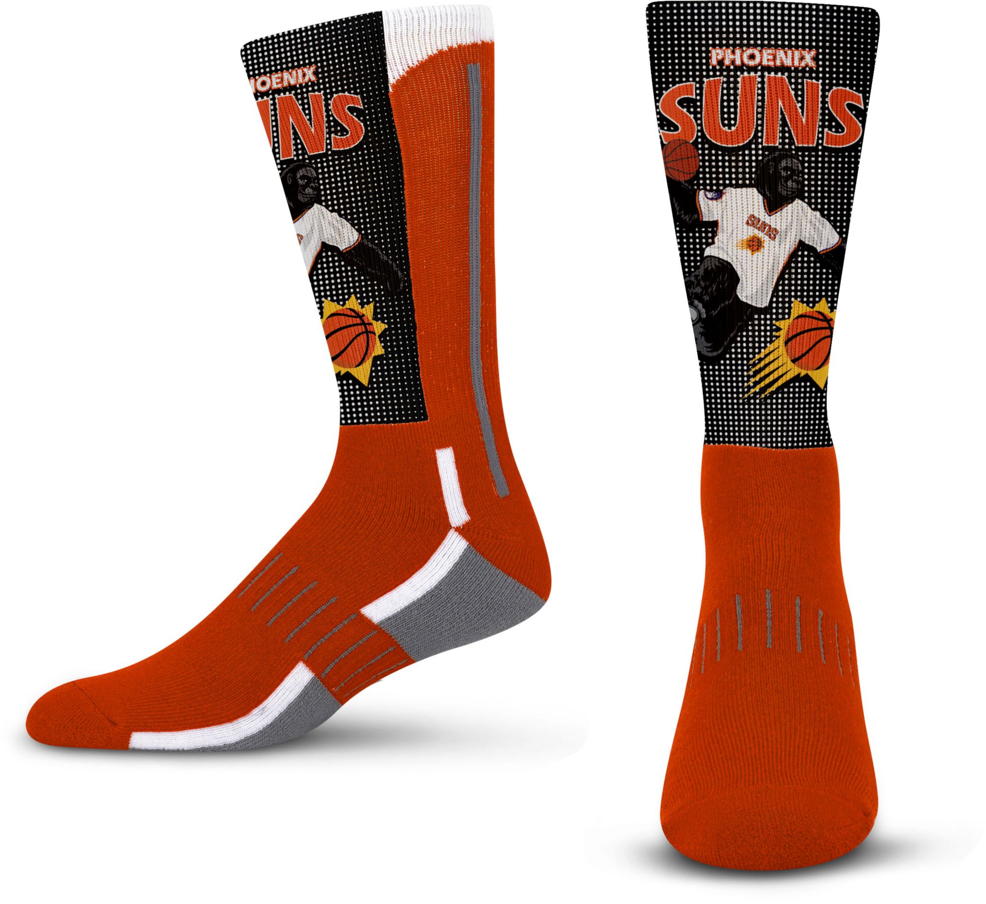 For Bare Feet Youth Phoenix Suns Mascot Crew Sock