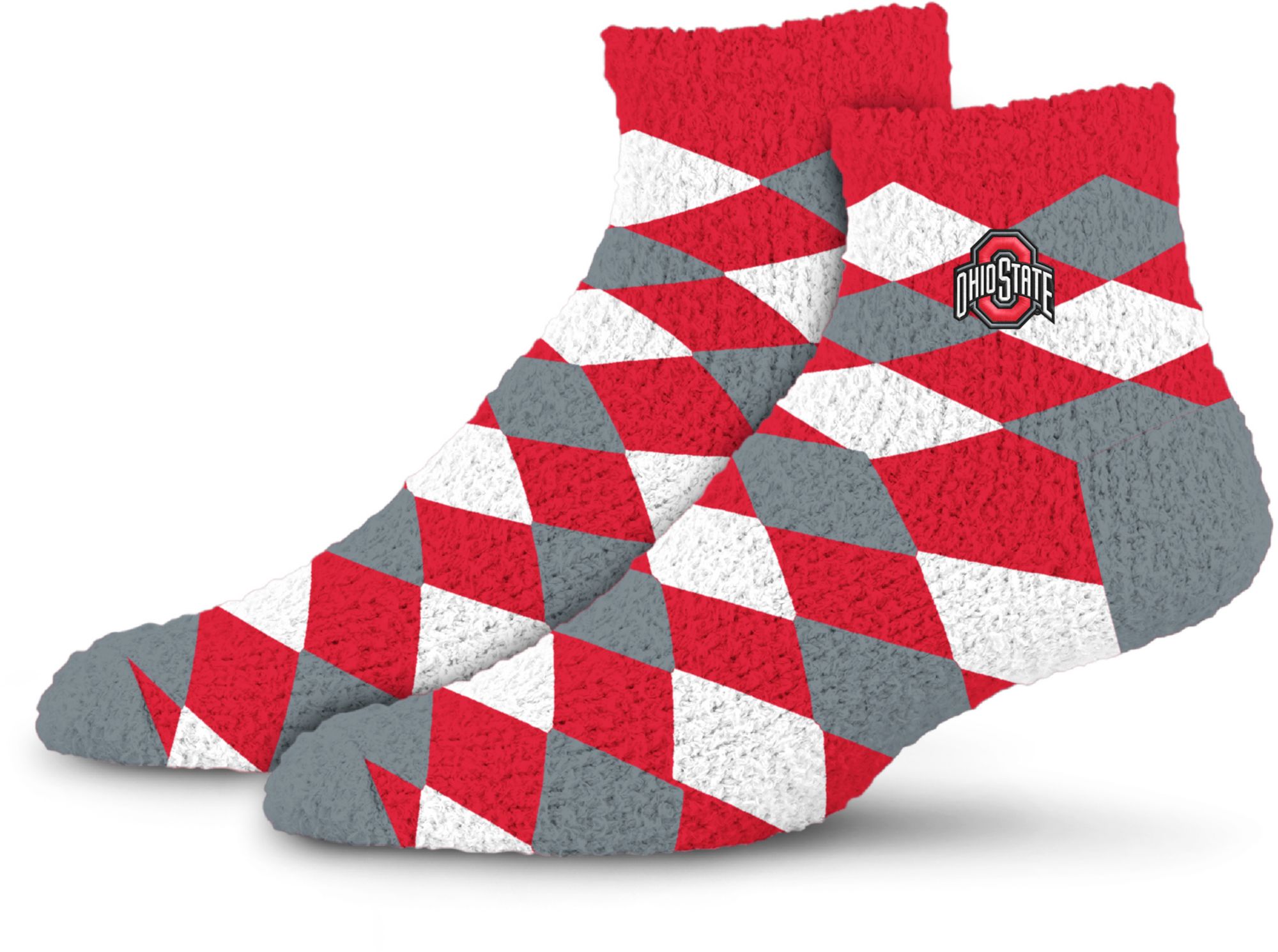 For Bare Feet Youth Ohio State Buckeyes Mascot Crew Socks