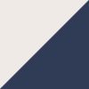 White/Dark Blue