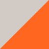 White/Orange