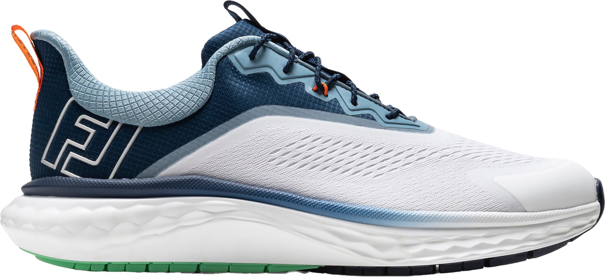White/Navy/Green