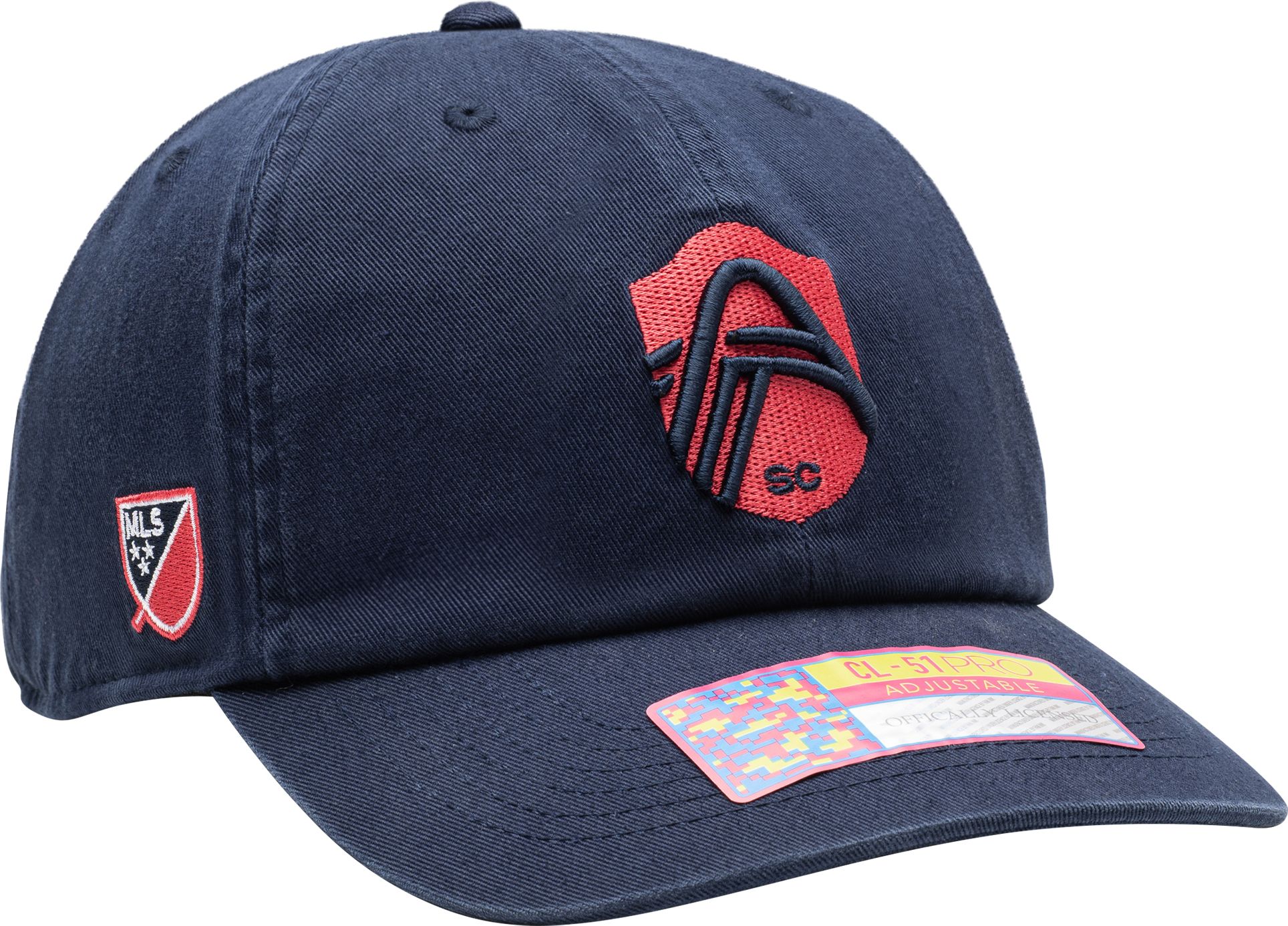 Fan Ink Adult St. Louis City SC 2023 Bambo Navy Adjustable Hat