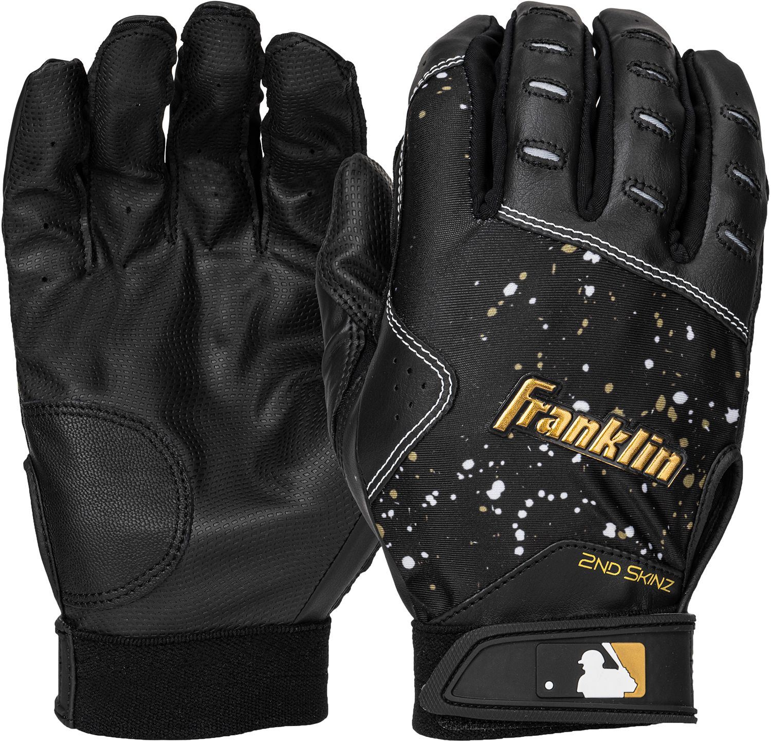 Franklin Adult 2nd-Skinz Drip Batting Gloves