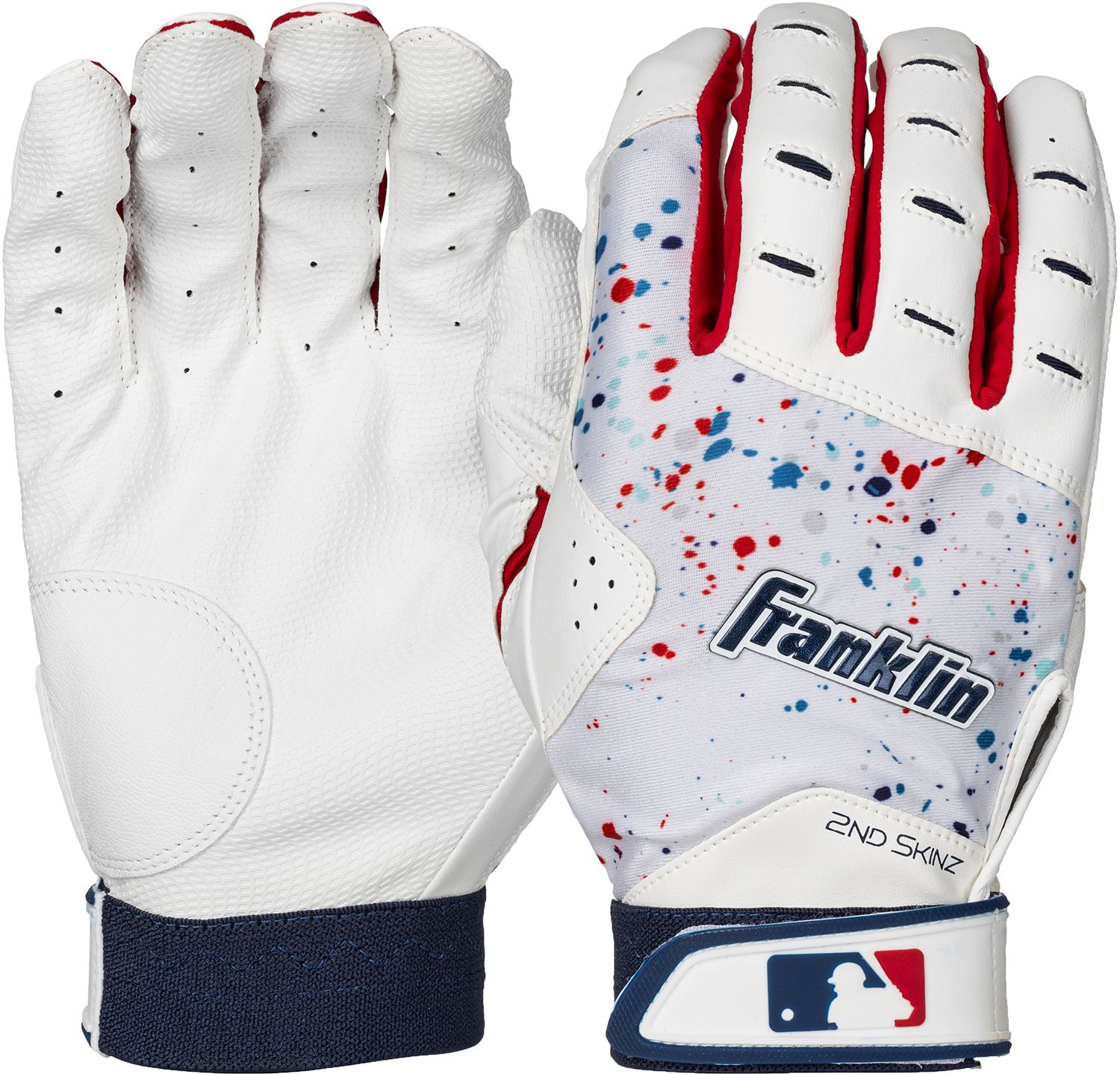 Franklin Adult 2nd-Skinz Drip Batting Gloves