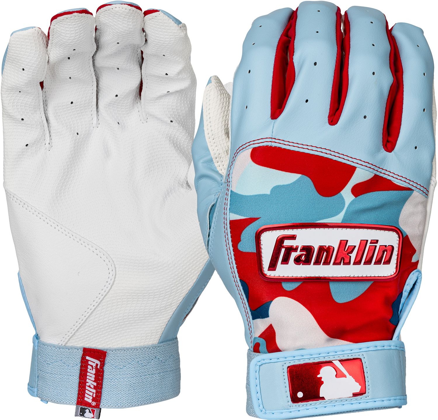 White/Carolina Blue