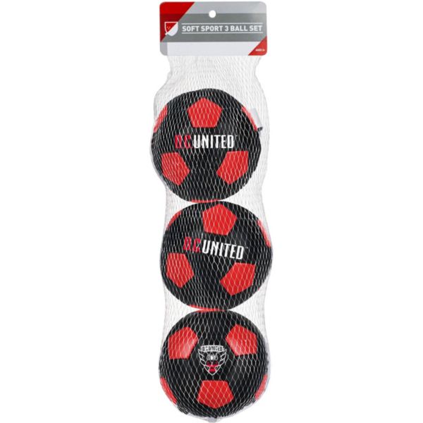 Franklin D.C. United Soft Soccer Ball 3-Pack