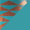 Aqua/Orange