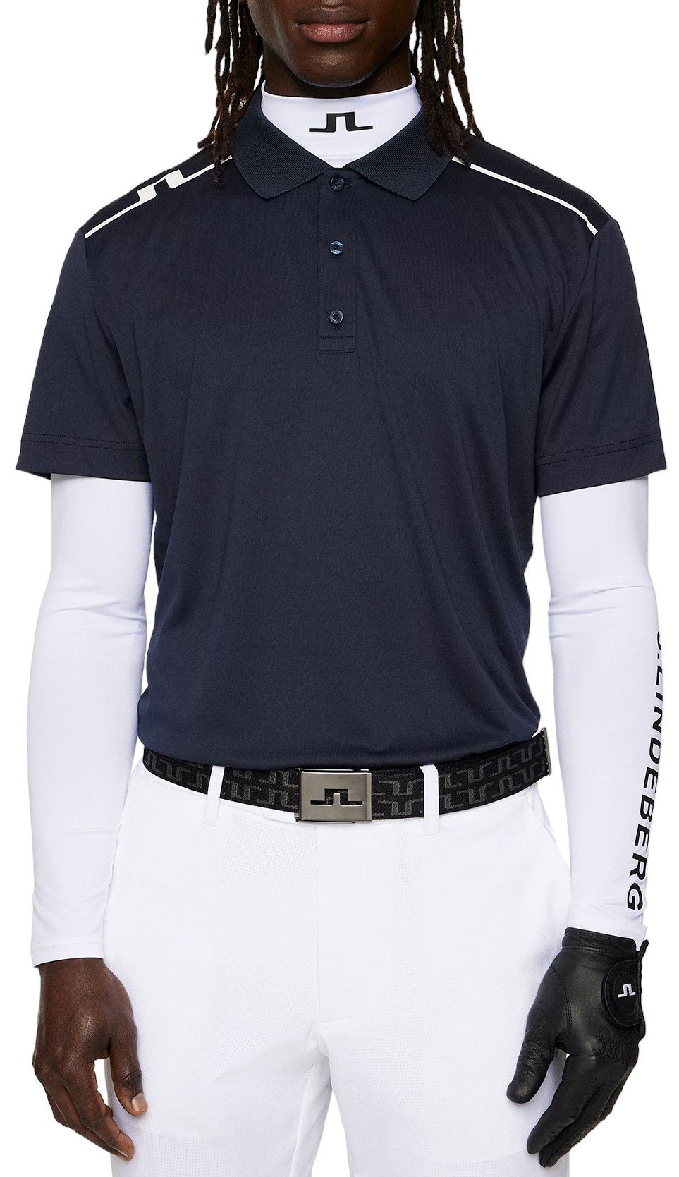 J.Lindeberg Men's Lionel Regular Fit Golf Polo