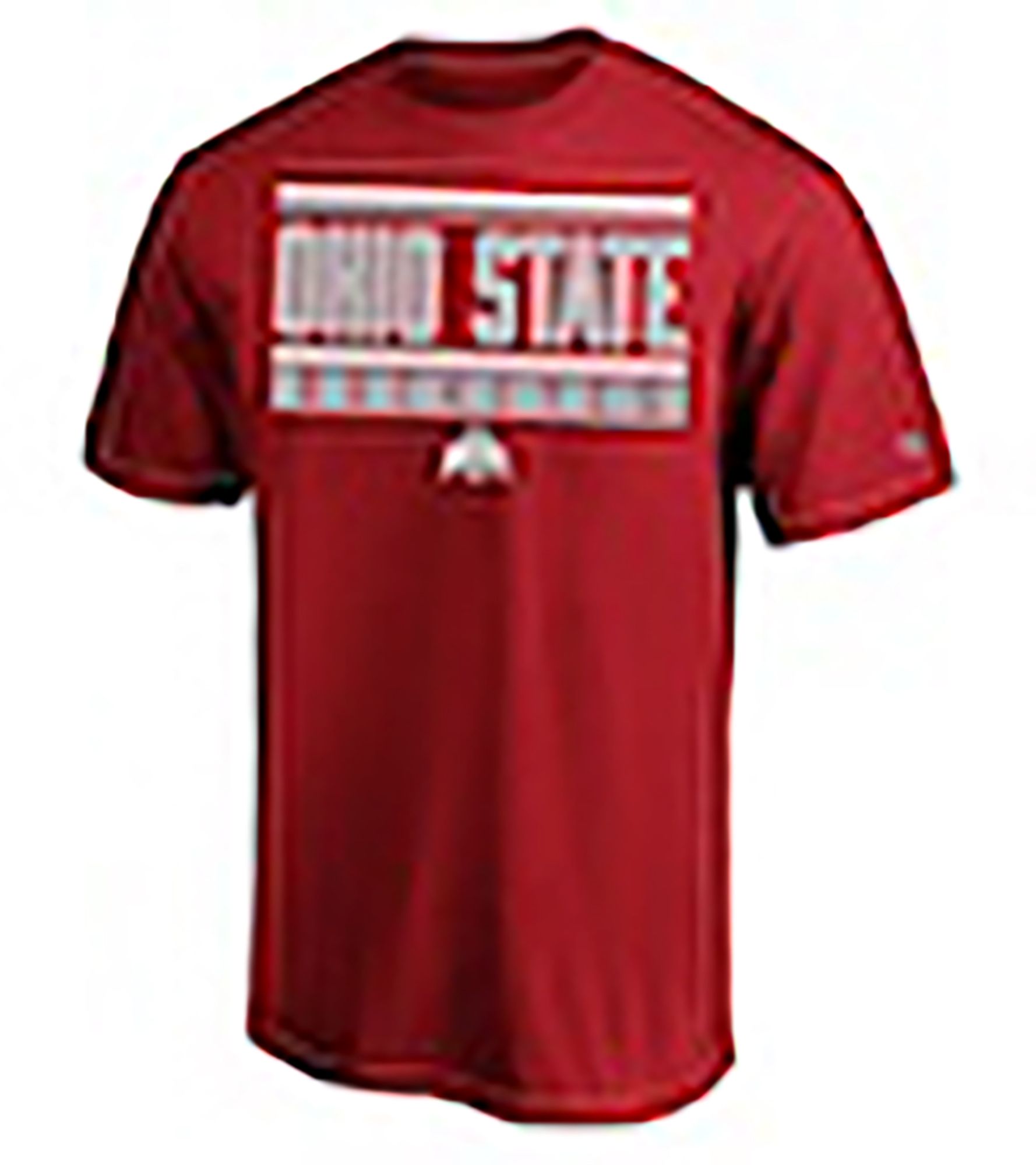 Profile Varsity Men's Ohio State Buckeyes Scarlet Big &amp; Tall Stack T-Shirt