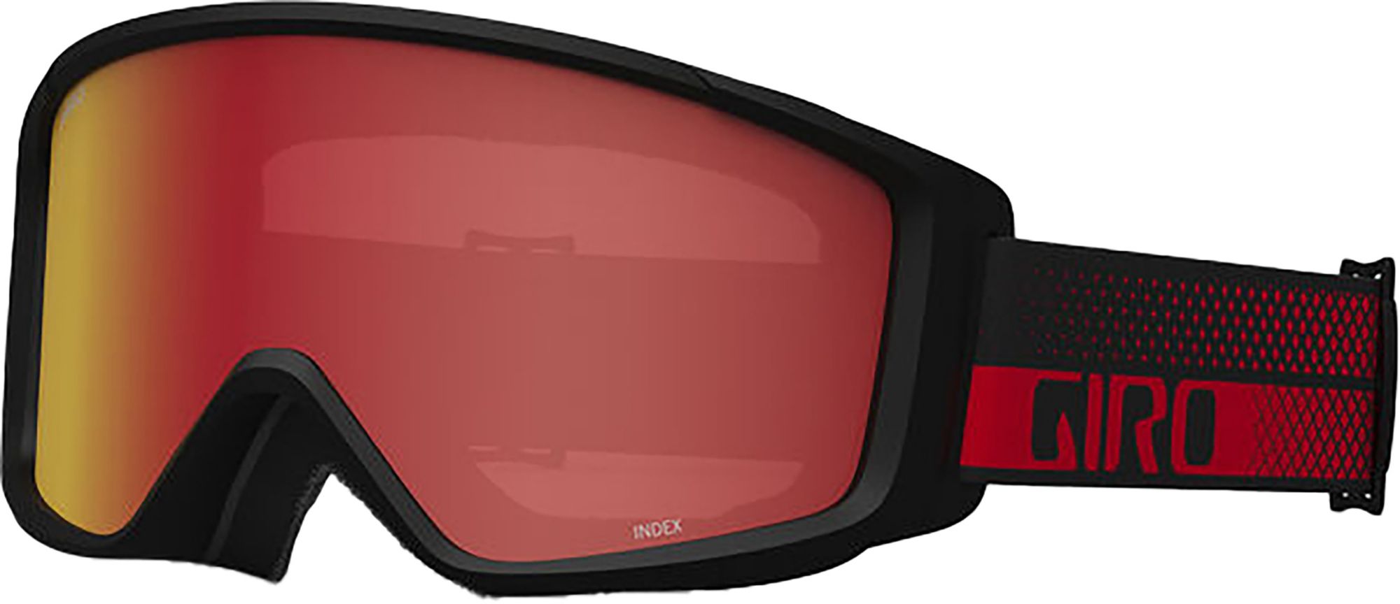 Red Flow Strap / Amber Scarlet Lens