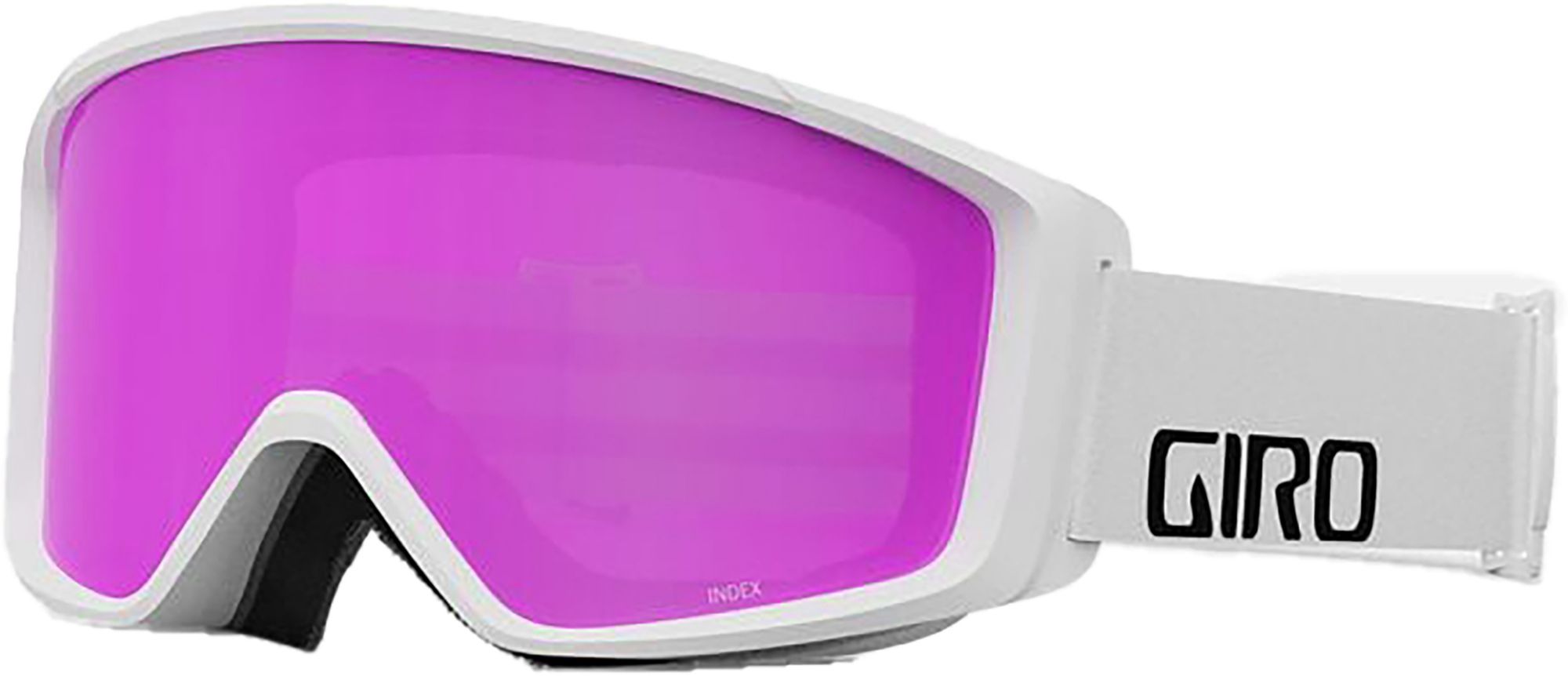 White Strap / Amber Pink Lens