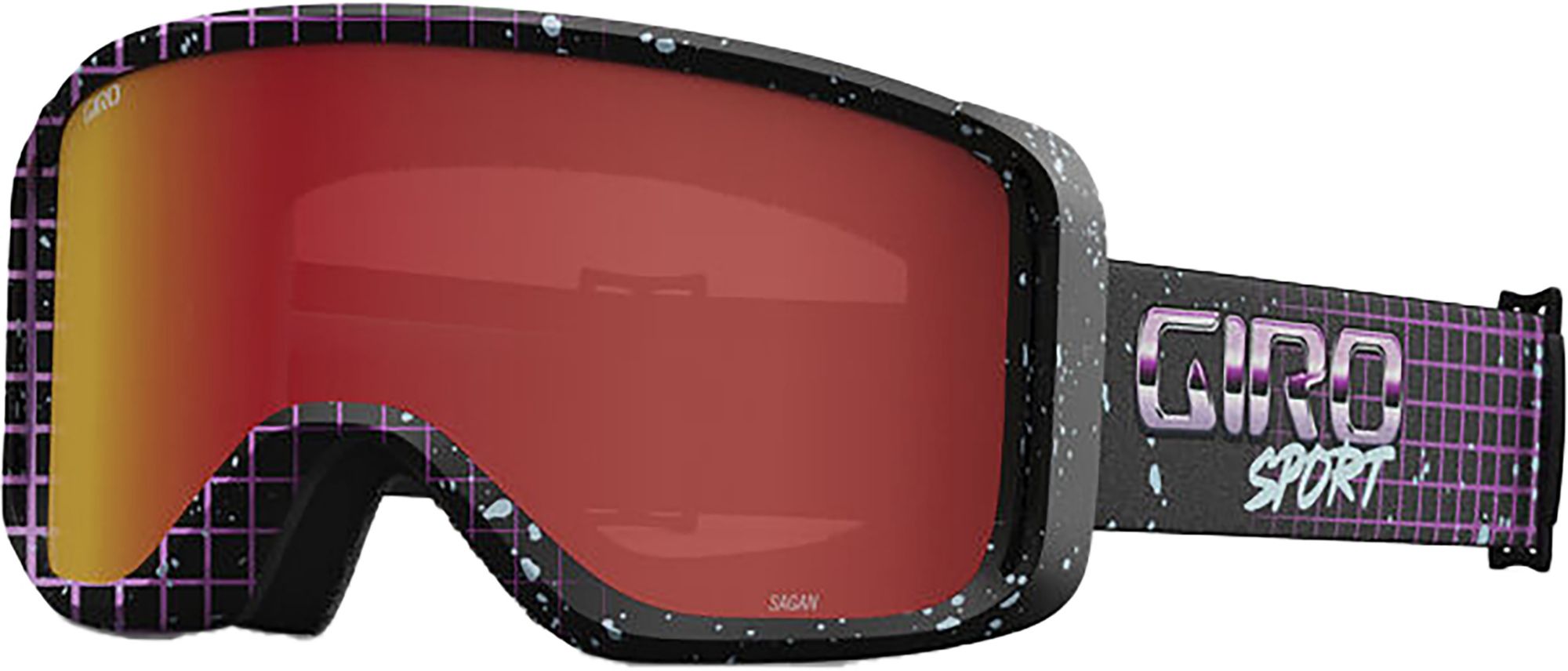 Purple Syndrome Strap / Amber Scarlet Lens