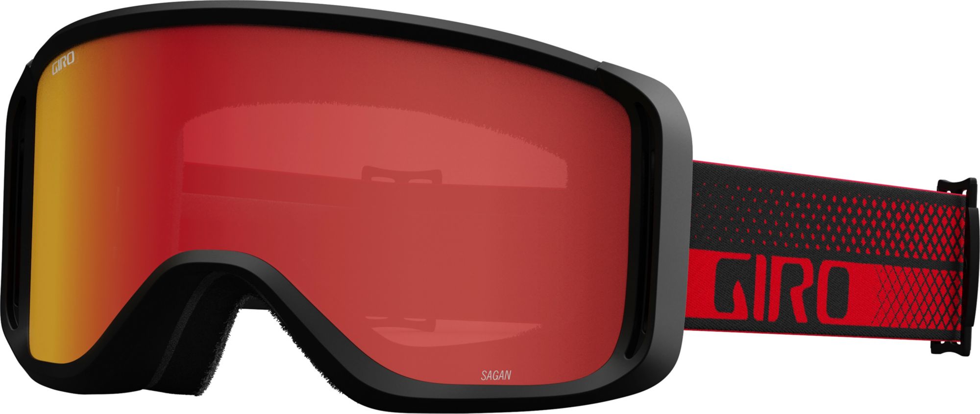 Red Strap / Amber Scarlet Lens