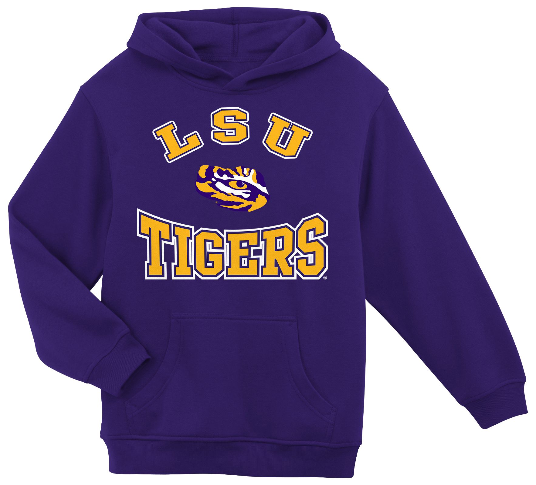 Gen2 Boys' LSU Tigers Purple Hometown Pullover Hoodie