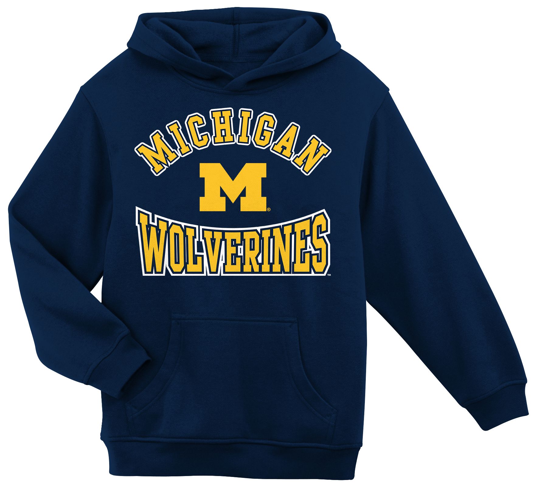 Gen2 Little Kids' Michigan Wolverines Navy Hometown Pullover Hoodie