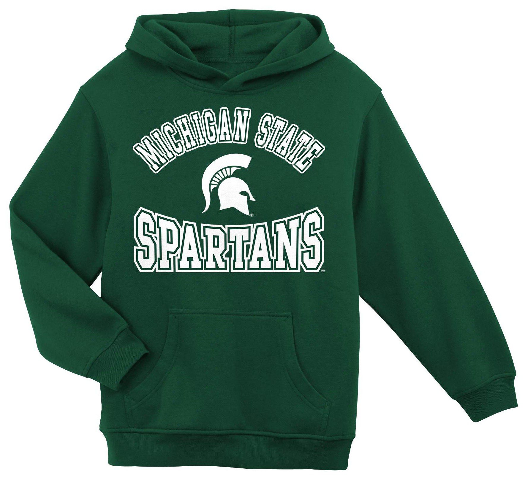 Gen2 Boys' Michigan State Spartans Green Hometown Pullover Hoodie