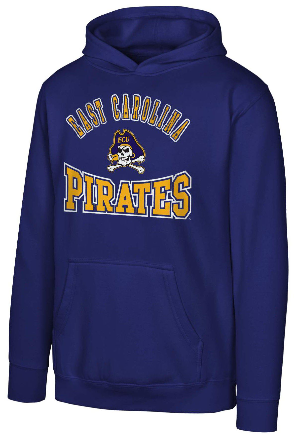 Gen2 Youth East Carolina Pirates Purple Hometown Pullover Hoodie