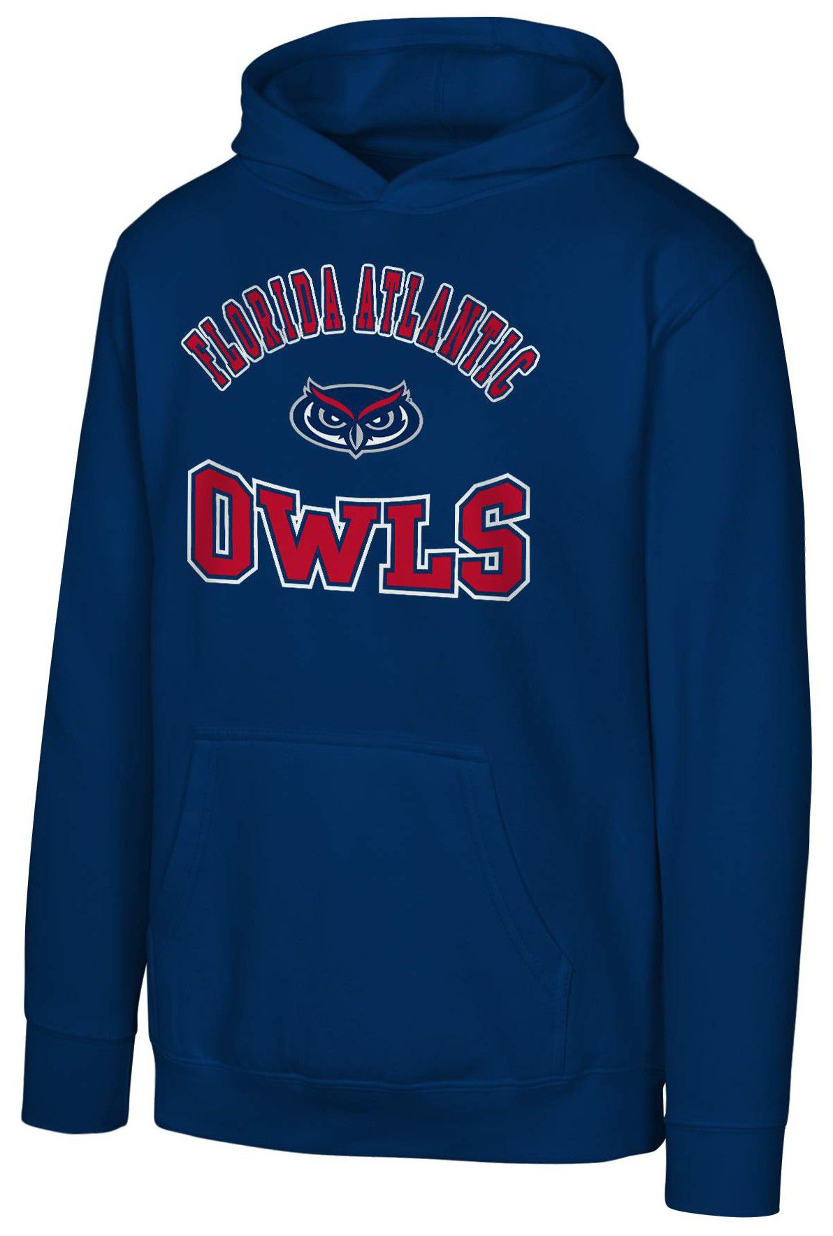 Gen2 Youth Florida Atlantic Owls Red Hometown Pullover Hoodie