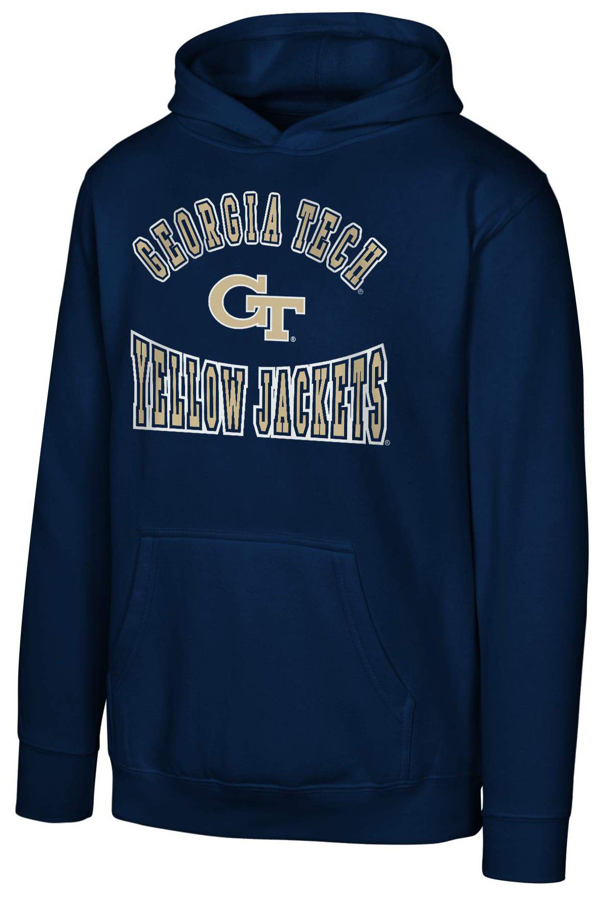 Gen2 Youth Georgia Tech Yellow Jackets Navy Hometown Pullover Hoodie