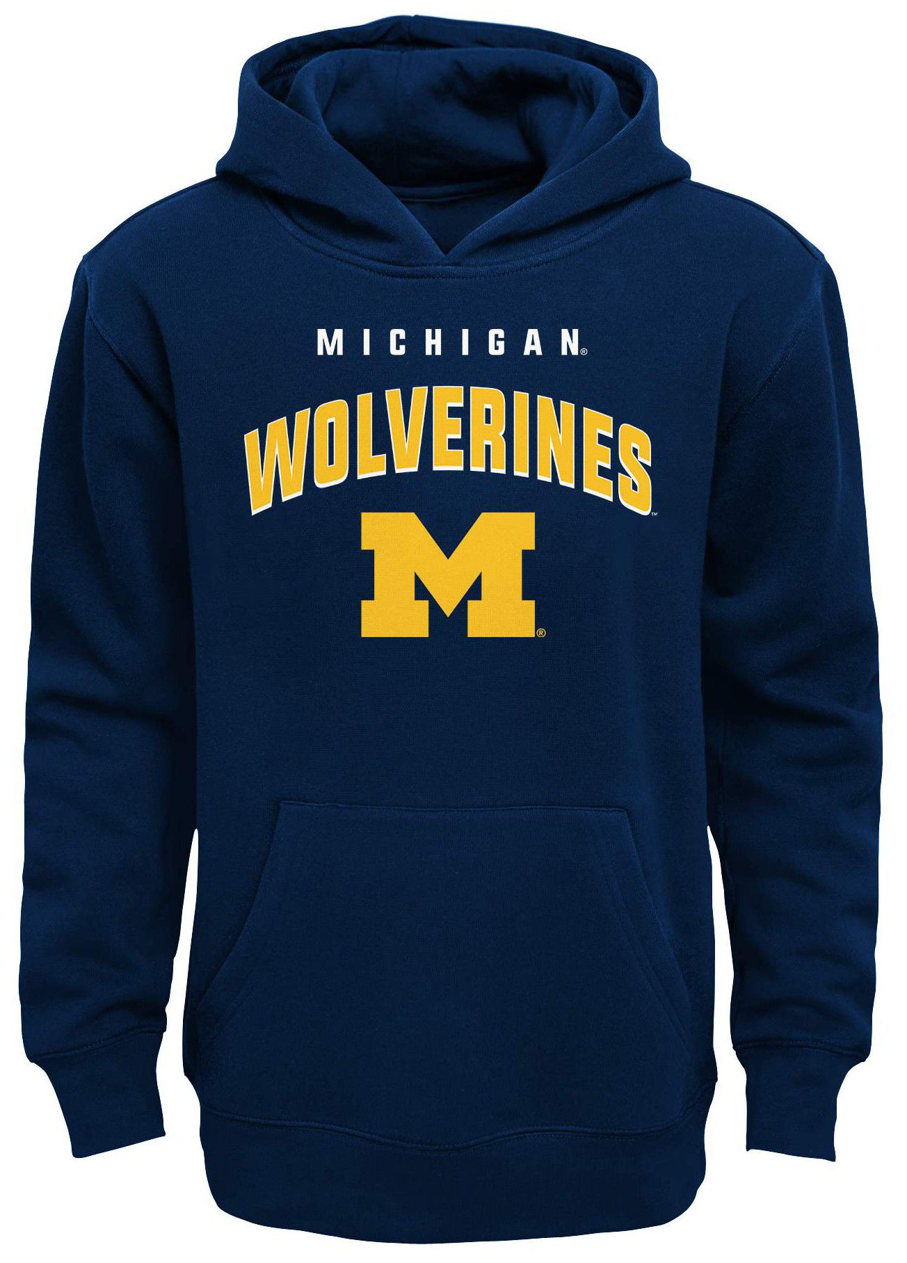 Gen2 Youth Michigan Wolverines Navy Pullover Hoodie