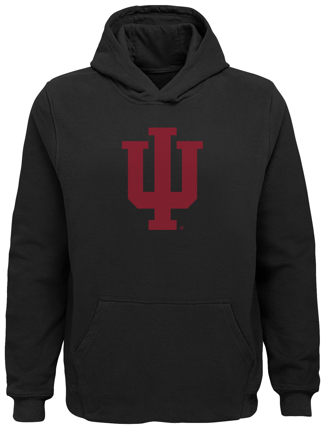 Gen2 Youth Indiana Hoosiers Black Primary Logo Hoodie