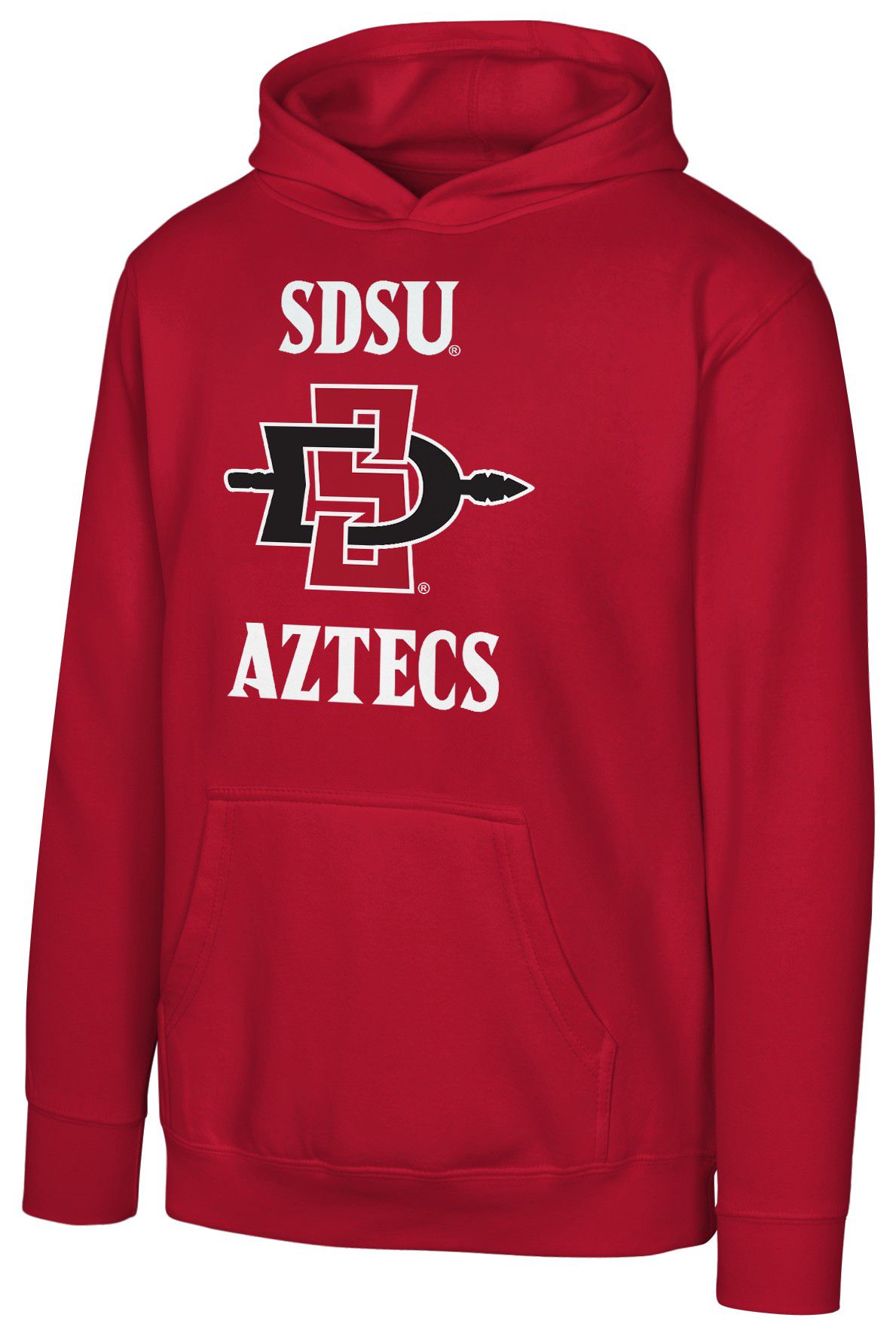 Gen2 Youth San Diego State Aztecs Dark Red Hometowm Pullover Hoodie