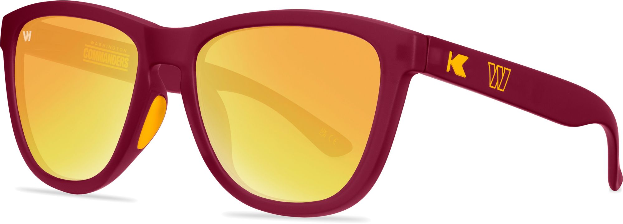 Knockaround Washington Commanders Premium Sport Sunglasses