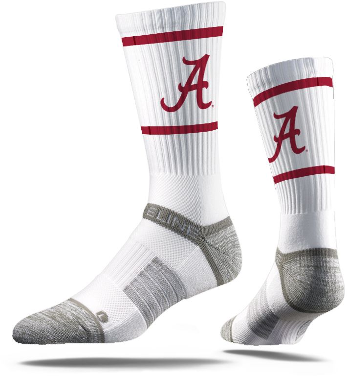 Strideline Alabama Crimson Tide Logo Crew Socks