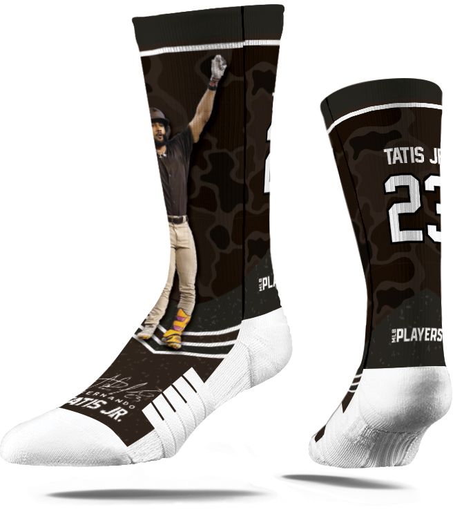 Strideline San Diego Padres Fernando Tatís Jr. Camo Socks