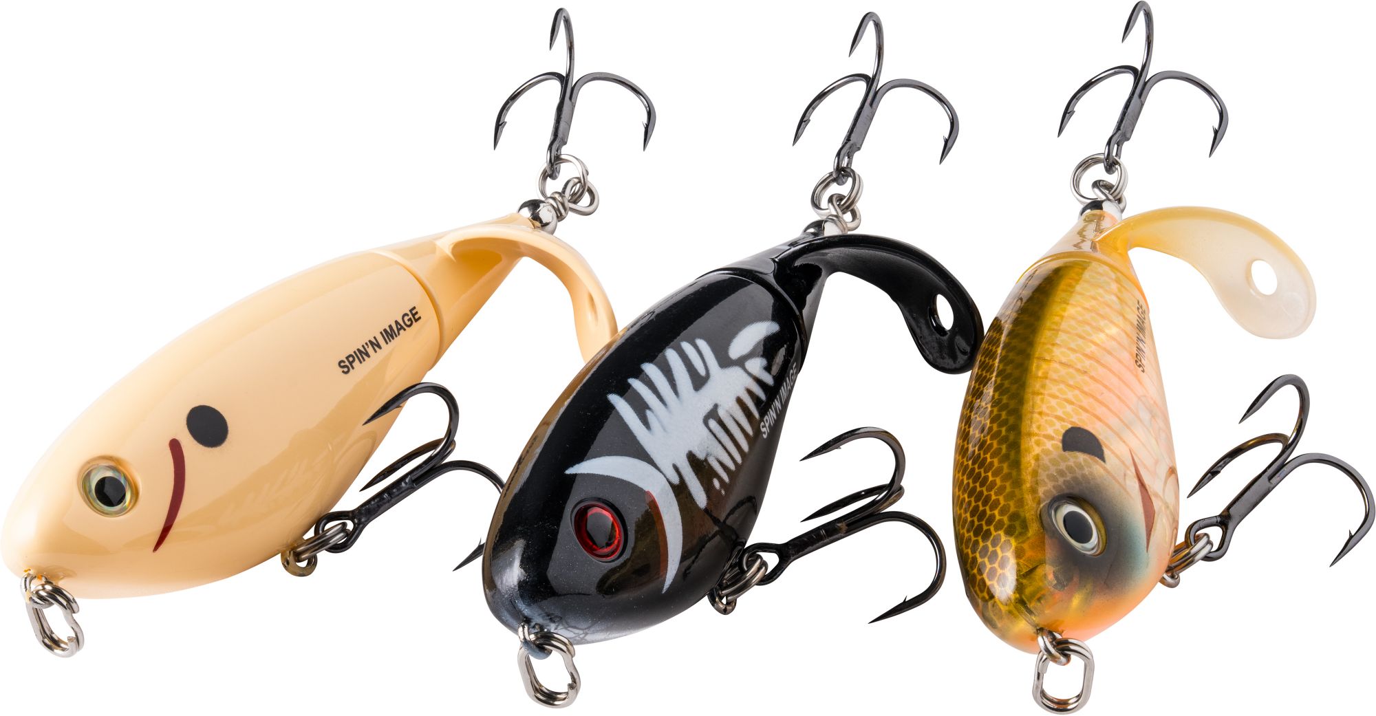 Heddon Spin'n Image Topwater Lure-3 Pack
