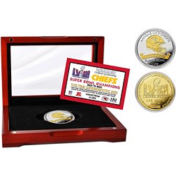 Highland Mint Super Bowl LVIII Champions Kansas City Chiefs Gold and Silver 2-Tone Flip Coin