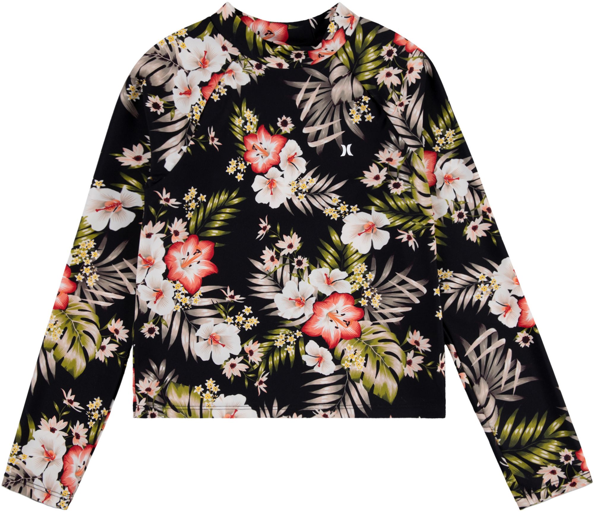 Hurley Girls' Carissa Moore Long Sleeve Rashguard