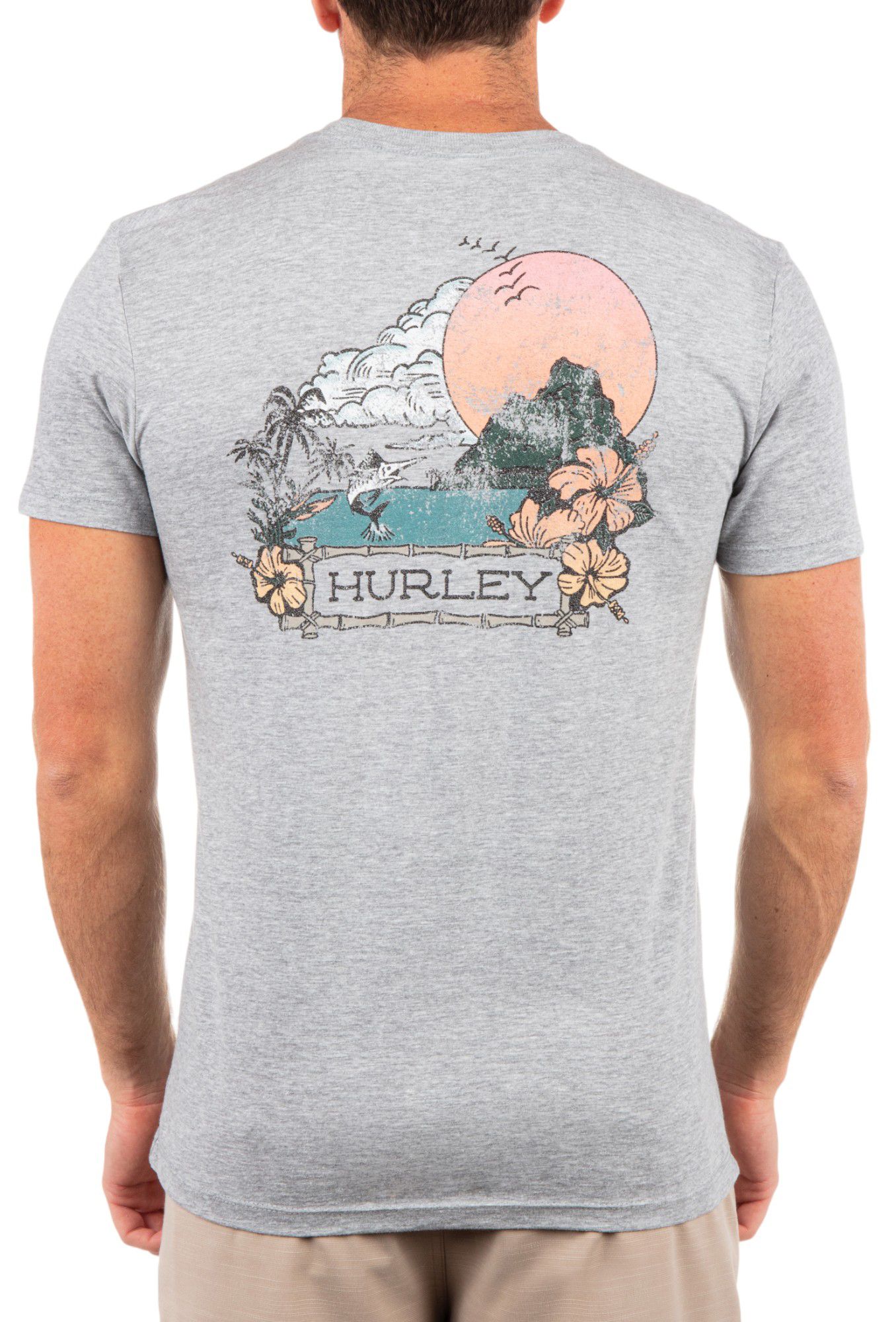 Hurley Men's Bait Short Sleeve T-Shirt