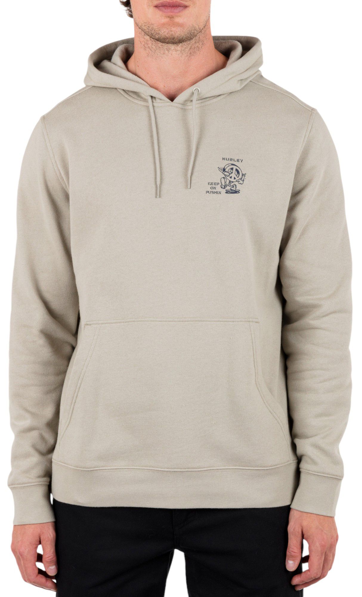 Hurley Men's Pushin' Po Hoodie