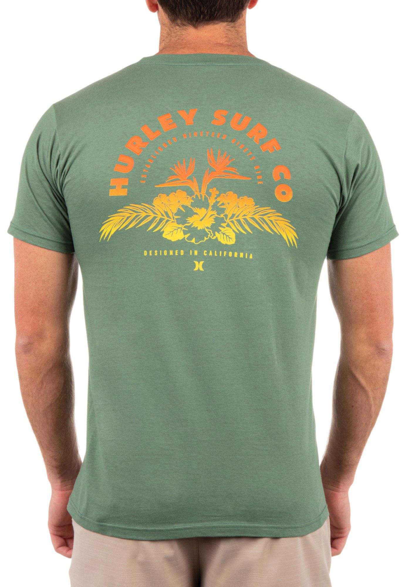 Hurley Men's Resort Livin' Short Sleeve T-Shirt