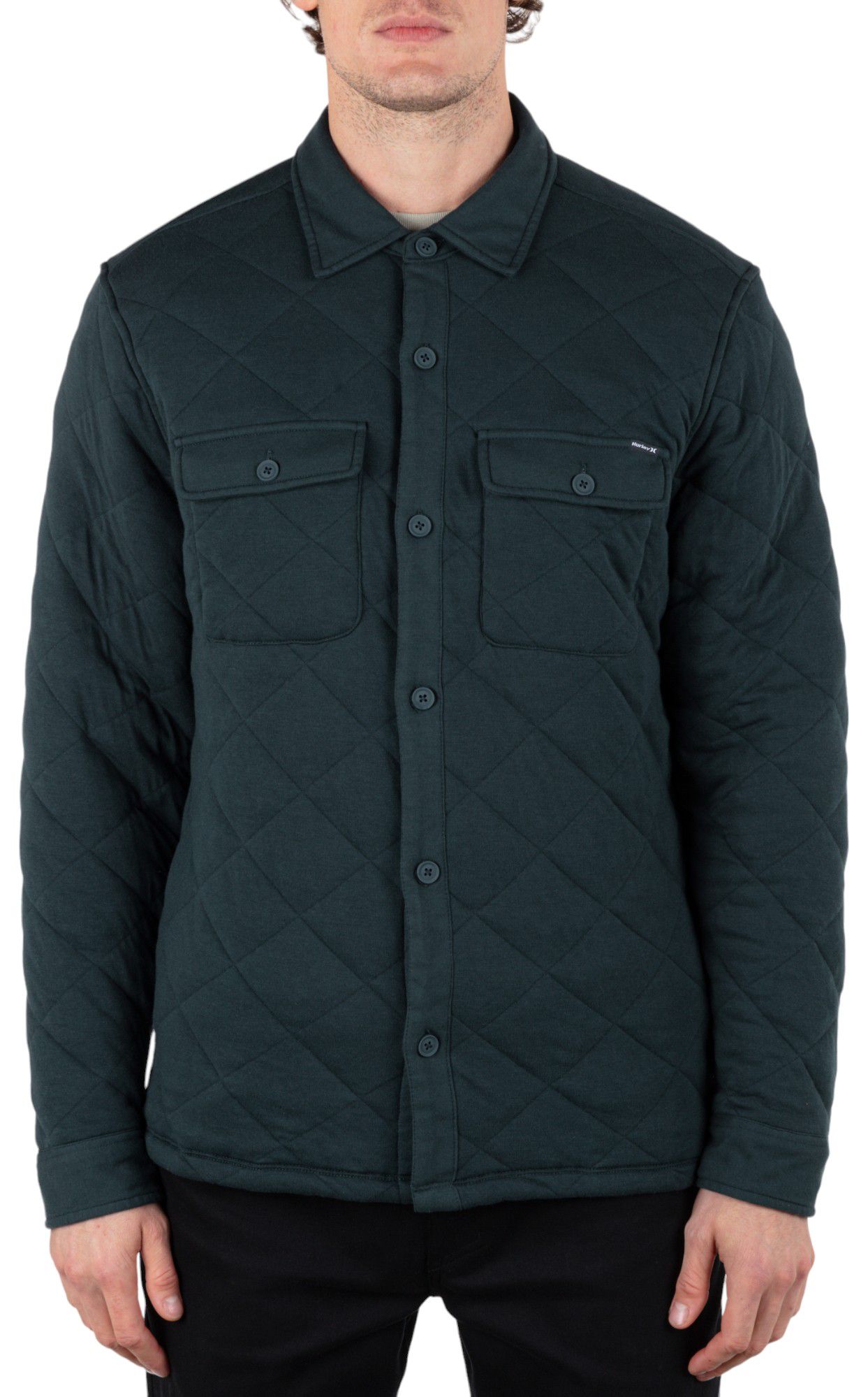 Hurley Santa Cruz Quilted Long Sleeve Shirt