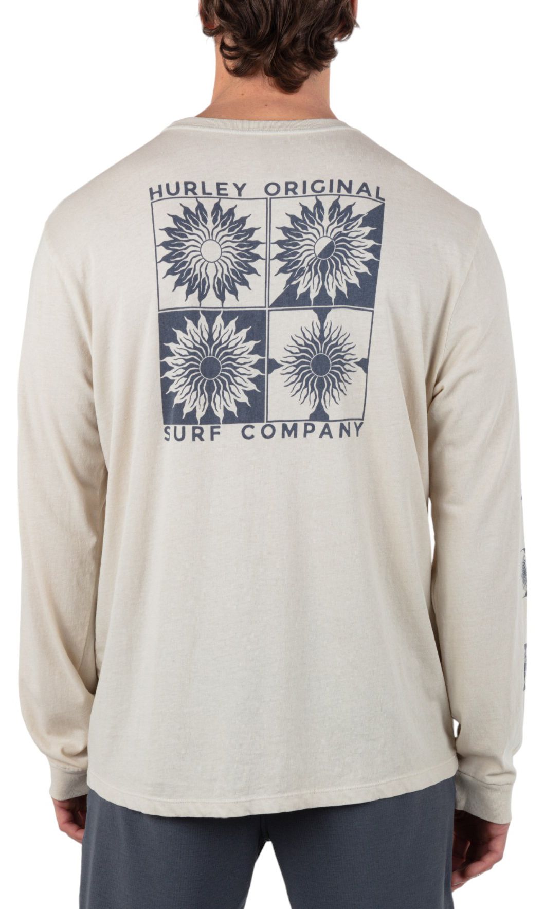 Hurley Men's Everyday Naturals Long Sleeve T-Shirt